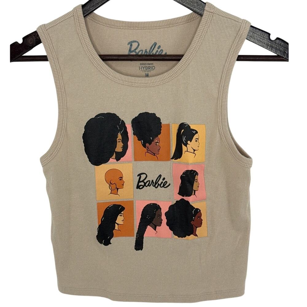 Hybrid Barbie Graphic Tank Top M